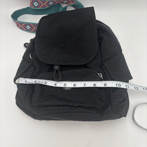 Kipling Black Backpack with Silver Logo - Picture 12 of 12